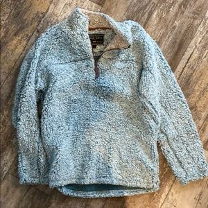 True grit Sherpa pull over